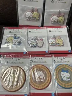 ちいかわ 一番くじ G賞 ラバーコースター ラバーコレクション