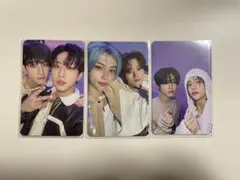 樂star ユニット 3枚セット バンチャン リノ フィリックス ヒョンジン