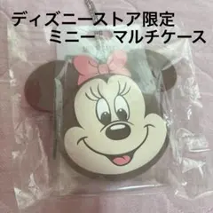 ミニー　ディズニーストア　ポーチ　ケース　コインケース　シリコン　マルチケース