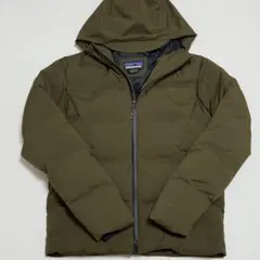 【美品】パタゴニア ダウンジャケット ジャクソングレイシャー カーキ S