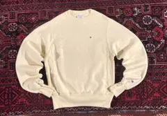 champion チャンピオン リバースウィーブ スウェット イエロー XS