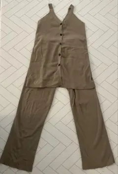 MOUSSY ベージュ パンツセットアップ サイズ1