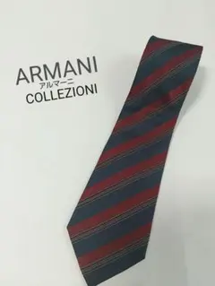 アルマーニ コレツォーニ ネクタイ ストライプ
