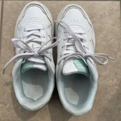 NUOVO スニーカー ホワイト/ミント　21センチ
