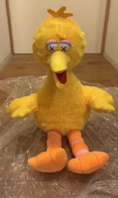 セサミストリート ビッグバード ぬいぐるみ　カウズ　ユニクロ