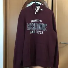 価格大幅下げ❗️アバクロンビー＆フィッチ　パーカー　紫