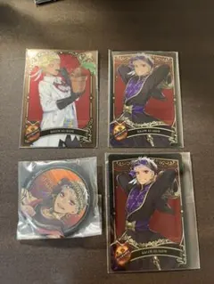 ツイステ カリム 缶バッジ＆メタカ