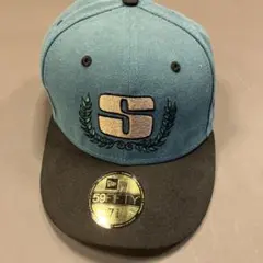 古*ビ様 New Era 59FIFTY キャップ 7 3/4 青/黒