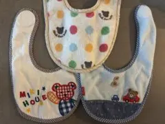 ミキハウス スタイ 3枚セット