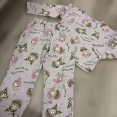 クロミ　マイメロ　長袖パジャマ　90センチ