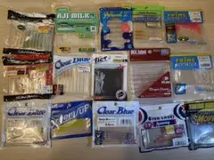 【中古】アジングワームセット 各種メーカー品まとめ売りのサムネイル