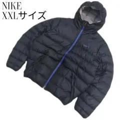 【XXLサイズ】NIKE　アライアンスフードダウンジャケット　ネイビー　y2k