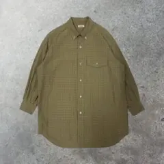 00's vintage 長袖 ネルシャツ チェックシャツ　アメカジ