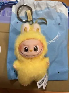 正規品　PIN FOR LOVE ラブブ イニシャルキーホルダー P p