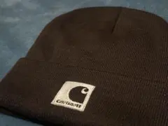 【1/25までSALE】希少同色タグ90sCarharttニット帽ビーニー