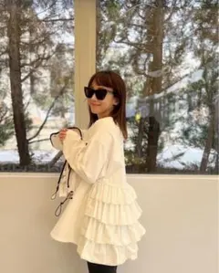 rosymonster gradation tulle airy skirt - メルカリ