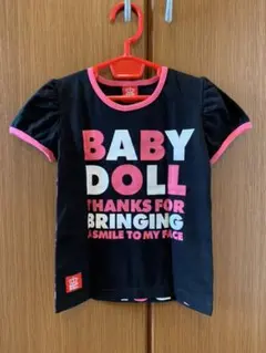 未使用♡BABYDOLL♡パフスリーブTシャツ♡120