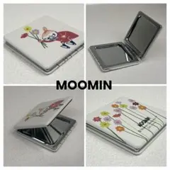【美品】 MOOMIN ムーミン リトルミイ コンパクトミラー アイボリー