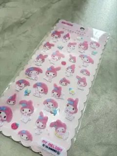 正規品 ふわふわサンリオキャラクターズしーる マイメロディ カミオジャパン