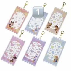 ディズニーストア シークレットポーチ クリア キーホルダータイプ ドナルド