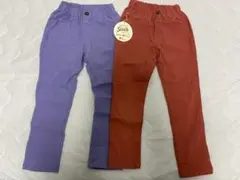 F.O.KIDS らくらくストレッチパンツ 120cm 2枚セット新品タグ付あり
