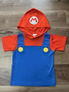 USJ マリオ フード付きTシャツ 110cm