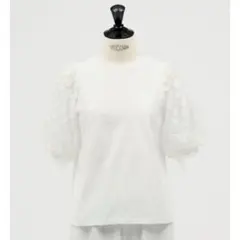 【完売品！今期】yori リラジャガードパフスリーブカットソーのサムネイル
