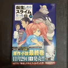 転生したらスライムだった件 30巻 転スラ コミック
