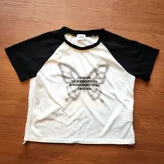 【150cm】LTXC ラグラン Tシャツ バタフライプリント 女の子のサムネイル