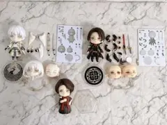 ねんどろいど 刀剣乱舞 3点セット（加州清光2種・鶴丸国永） 箱無し