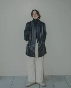 美品 todayful Tuck Twill Trousers ECRU 38