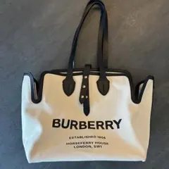 BURBERRY トートバッグ キャンバス　ノベルティ