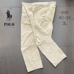 OLD JOE&CO オールドジョー リネン混 ミリタリーチノトラウザー 34