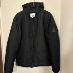 Reebok ブラック ダウンジャケット サイズ:O(L相当)