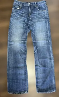 クードシャンス　シマロン　コラボ　ストレートデニムパンツ ブルーのサムネイル