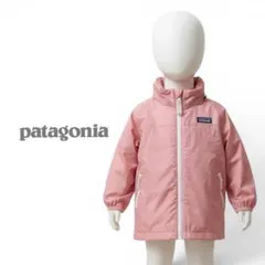 Patagonia キッズ ウィンドブレーカー ピンクのサムネイル