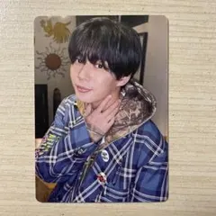 長尾謙杜 トレカ HARD WORK 通常盤 封入 特典