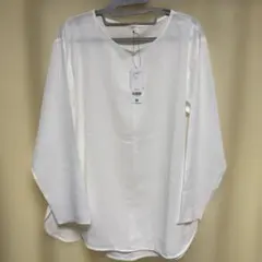 コカ　シアーレイヤーブラウスレディース