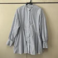 ViS ペプラム　シャツ