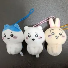 ちいかわ　ハチワレ　うさぎ　ミニぬいぐるみ　3点セット