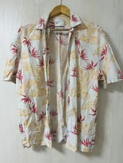 ZARA MAN 半袖花柄シャツ Sサイズ