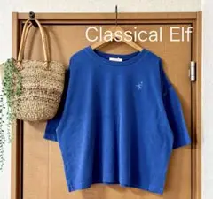 新品！Classical Elf 4998円→2390円 胸刺繍 袖フリル T