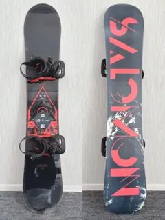 15美品❗️超豪華❗️サロモン メンズスノーボードセット★スノボ153cm+ビン付