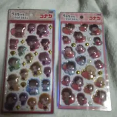 よ*ま様 名探偵コナン うるちゅるポップシール 2枚セット