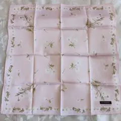 Burberry 花柄 ハンカチ ピンク