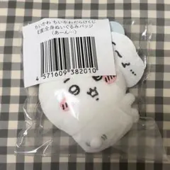 ちいかわだらけくじ E賞 全身ぬいぐるみバッジ