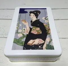 ＊竹久夢路 榮太樓總本鋪 アート缶 素敵です！【空き缶】