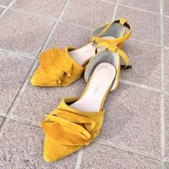 vanitybeauty バニティビューティーローヒールパンプス（22.5㎝）のサムネイル