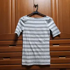 《新品未使用》LAUREN RALPH LAUREN ボーダーTシャツ XSのサムネイル