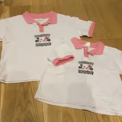 リトシー　ミッキー・ミニー Tシャツ 90cm 110cm 2枚セット